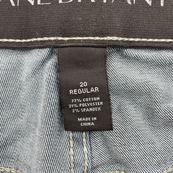 Lane Bryant Plus 20 Skinny Jean Tighter Tummy Technology Fit High Rise Stretch - Picture 12 of 15